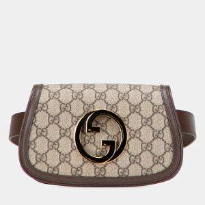 Pre Owned Gucci GG Supreme Blondie Belt Bag
