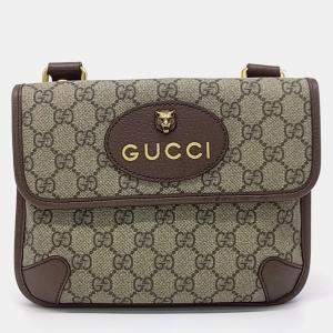 Pre Owned Gucci Supreme Small Messenger Bag