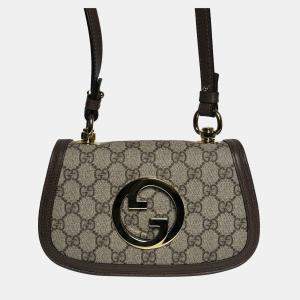 Pre Owned Gucci Blondie Monogram Shoulder Bag