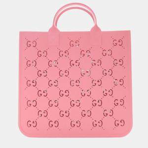 Pre Owned Gucci Rubber Tote