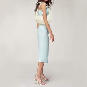 Pre Owned Gucci Off White Leather Small Duchessa Hobo