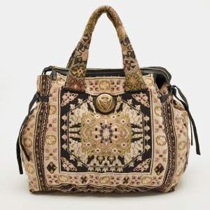 مملوكة مسبقًا Gucci Hysteria Large Multicolor Embroidered Tapestry Fabric Tote