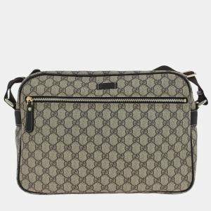 Pre Owned حقيبة كتف غوتشي GG سوبريم بيج