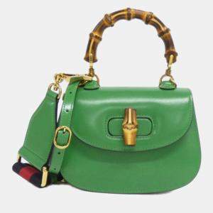 مملوكة مسبقًا غوتشي حقيبة يد بامبو 1947