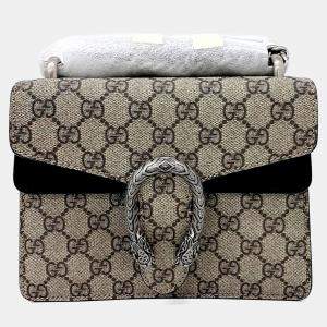 مملوكة مسبقًا Gucci Beige PVC Dionysus Shoulder and Crossbody Bag