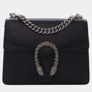 مملوكة مسبقًا Gucci Black Small Leather Dionysus  Crossbody