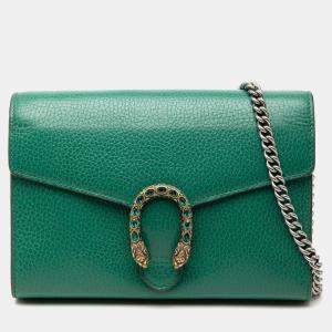 مملوكة مسبقًا Gucci Leather Dionysus Wallet on Chain
