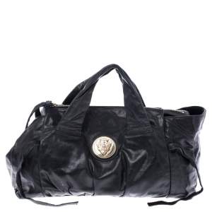 مملوكة مسبقًا Gucci Black Leather Hysteria Satchel