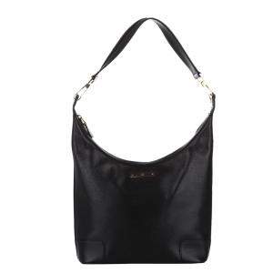 Gucci Black Calf Leather Shoulder Bag