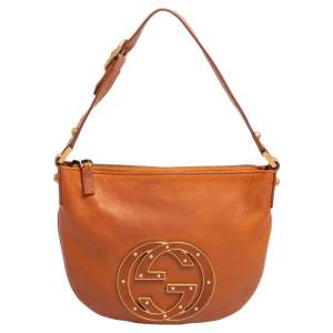 Gucci Tan Leather Blondie Hobo