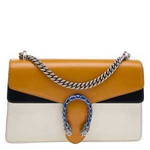 مملوكة مسبقًا حقيبة كتف غوتشي دينسيوس صغيرة جلد متعدد الألوان