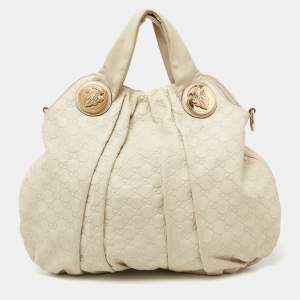 مملوكة مسبقًا حقيبة هوبو غوتشي هستيريا جلد غوتشيسيما بيج كبيرة 