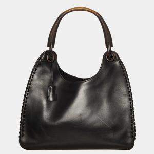 Gucci Black Leather Handbag