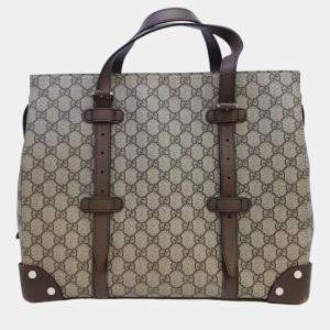 Pre Owned Gucci GG Supreme Tote Bag (626356)