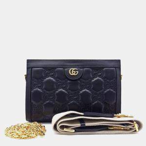 Gucci Black Leather Small Shoulder Bag