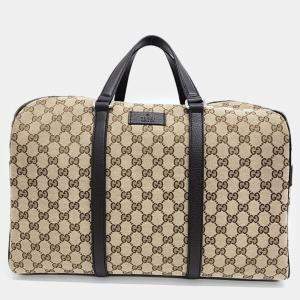 Gucci Jacquard Boston Bag (449167)