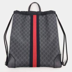 Gucci Grey PVC Tote Convertible Backpack