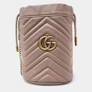 Gucci GG Marmont Mini Bucket Bag (575163))