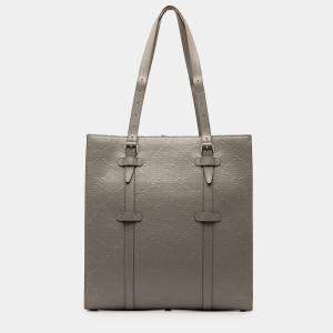 Gucci GG Embossed Leather Vertical Tote