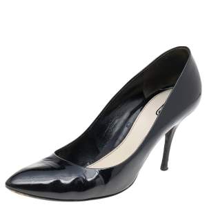 Gucci Black Patent Leather Pumps Size 40