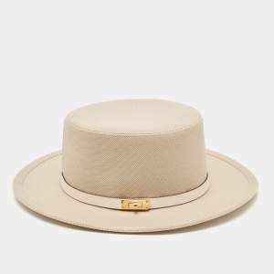 Pre Owned Hermès Desert/Nata Cotton Hampton Plein Air Hat