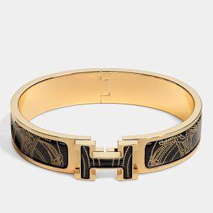 Hermes Brides de Gala Applique Pique Clic H Bracelet 