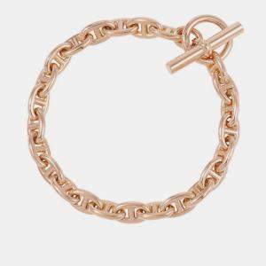 مملوكة مسبقًا Hermes Chaine D'Ancre Bracelet 24 Frames Size Tpm 18K Pink Gold