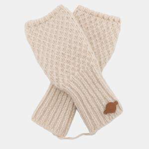 Pre Owned Hermes Lou Grove Almond/Gold Cashmere 85% Mohair 15% Size S