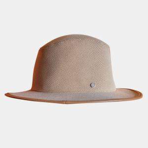 Hermes Brown Cappello Hat Size 56 cm