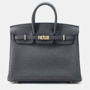 Hermes Grimist Togo Leather Birkin 25 Tote Bag