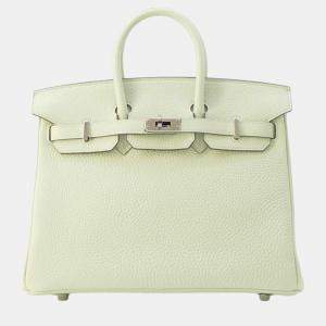 Hermes Grineve Togo Leather 25 Birkin Tote Bag