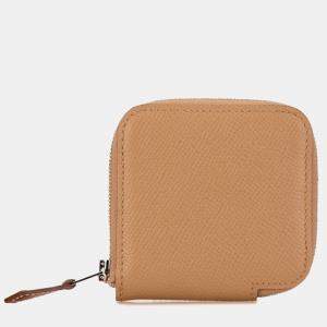 Hermes Epsom Leather Silk'In Wallet