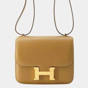 Hermes Chevre Myzore Goatskin Constance III Mini Bag