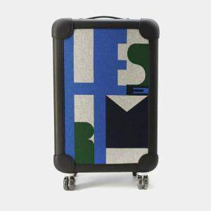 Hermes Black/Multicolor Toile H, Plume Taurillon, Legat Rolling Mobility Suitcase 