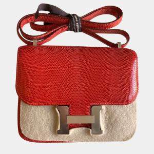 Hermes constance19 Lizard Leather bag