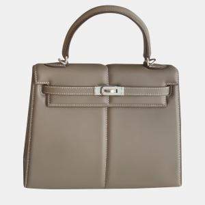 Hermes Leather Padded Kelly 25 Handbag