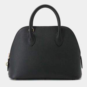 Hermes Black Epsom Leather Bolide 1923 25 Shoulder Bag