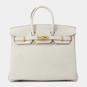 Hermes Birkin Craie Togo Leather Size 25