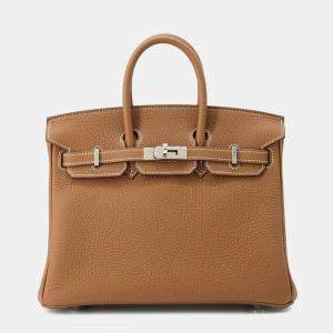 Hermes Birkin Gold Togo Leather Size 25