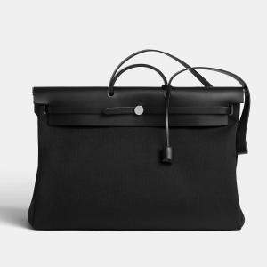 Hermes Noir Sac Herbag Zip Retourne Cabine Bag