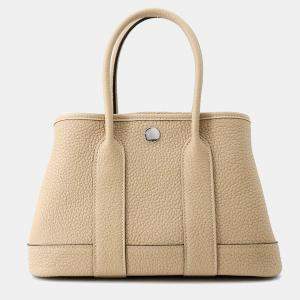 مملوكة مسبقًا Hermes Neo Garden 23 Trench Negonda Leather Tote Bag