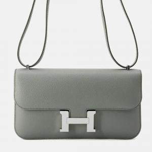 Pre Owned Hermes Constance Elan Miroir Vert Amand Epsom Bag