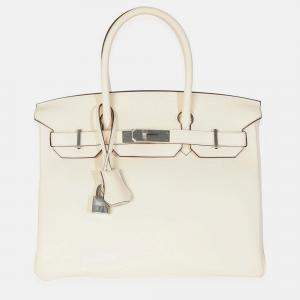 Pre Owned Hermes Birkin 30 Nata Togo  Bag 