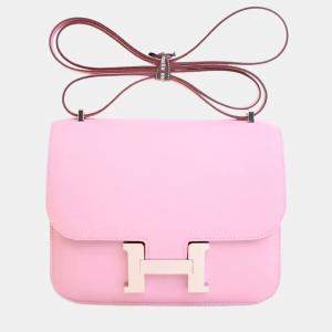 مملوكة مسبقًا حقيبة هيرمس ميني كونستانس 18 إيبسوم موف سيلفيستر