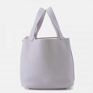 مملوكة مسبقًا حقيبة هيرمس بيكوتين لوك توريلون كليمونس بانتان أخضر مقاس متوسط