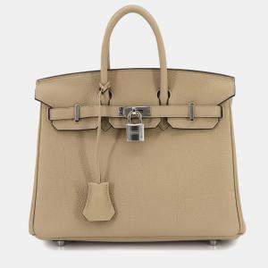 مملوكة مسبقًا Hermes Birkin 25 Togo Trench Handbag