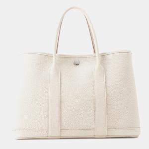 مملوكة مسبقًا Hermes Garden Party Beton Negonda Leather Size Tpm