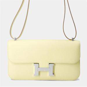 مملوكة مسبقًا Hermes Constance Elan Jaune Milton Epsom