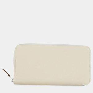 مملوكة مسبقًا Hermes Azap Long Silk In Craie Epsom