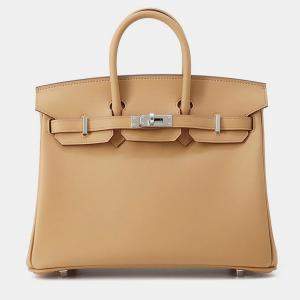 مملوكة مسبقًا Hermes Birkin Biscuit Swift Leather Size 25